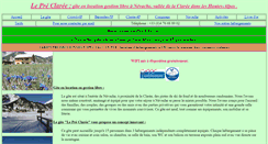Desktop Screenshot of gite-nevache.com